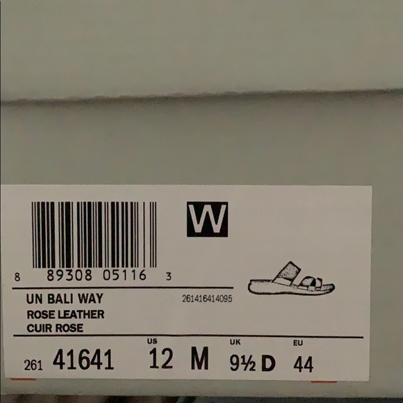 Unstructured Clark’s UN Bali Way Rose Sandals 12 M - Picture 5 of 5